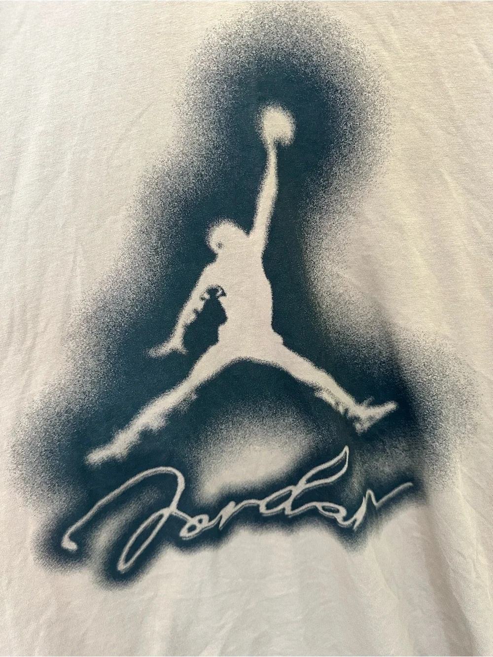 Jordan Flight MVP Airbrushed Jumpman T-Shirt - Picture 3 of 8